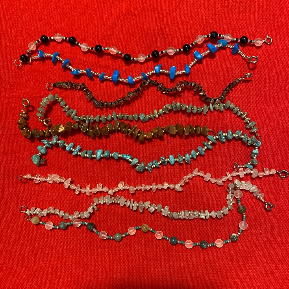 9 bracelets longer lengths
